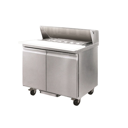 Thermaster SLB120 - Stainless Steel Pizza, Salad and Sandwich Bar - 1200mm 