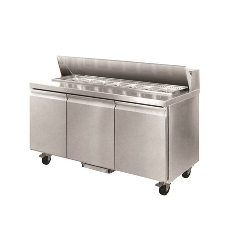 Thermaster SLB150 - Stainless Steel Pizza, Salad and Sandwich Bar - 1500mm 