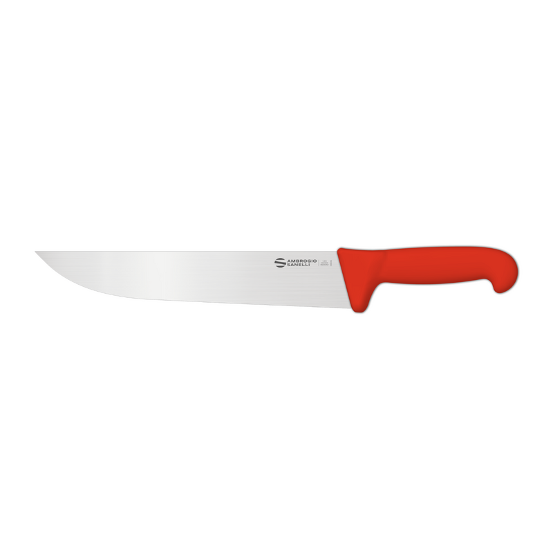 Ambrogio Sanelli Supra Butcher Knife - 200mm Red