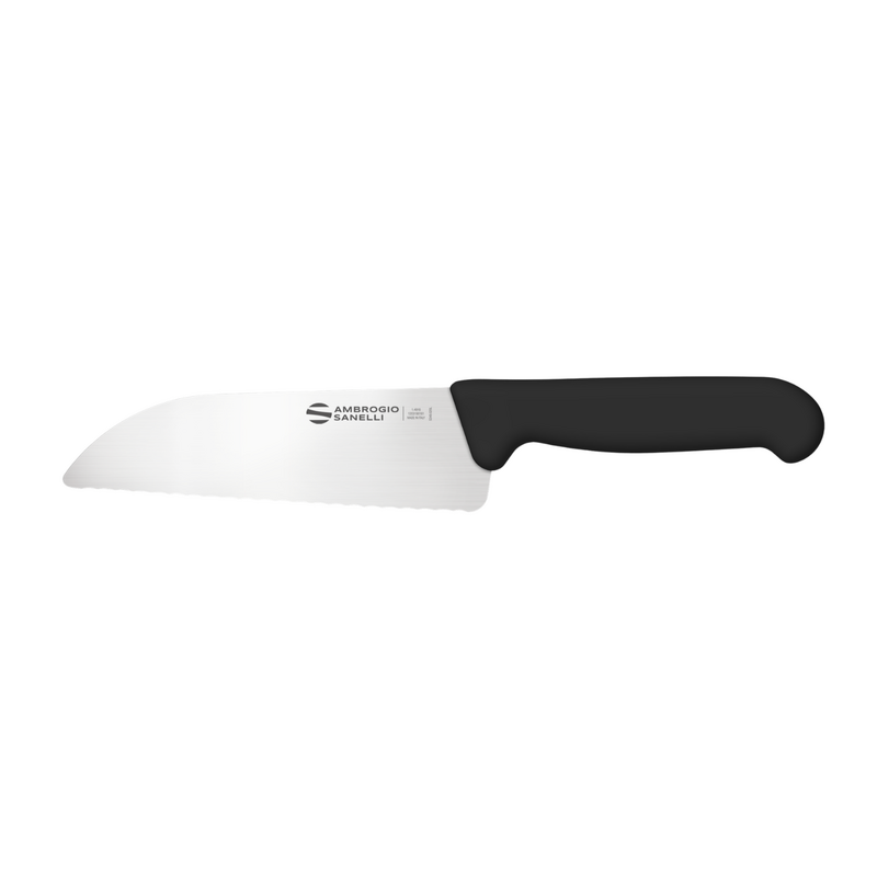 Ambrogio Sanelli Supra Serrated Pizza Knife - 160mm Black