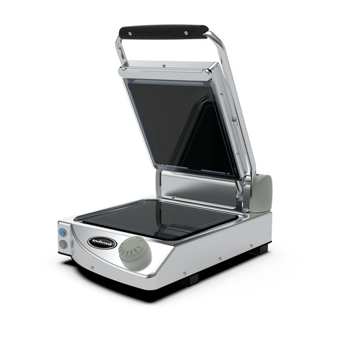 Spidoglass SPE-SP010P SpidoCook Glass Ceramic Contact Grill - 10 Amp