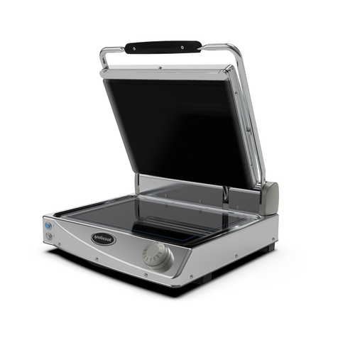 Spidoglass SPE-SP015P SpidoCook Glass Ceramic Contact Grill Wide Body - 15 Amp