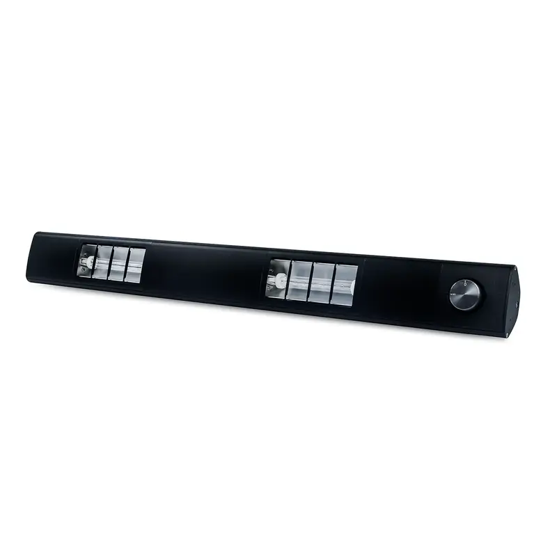 Roband SQ900B Compact Quartz Strip Heat Lamp - 900mm Black
