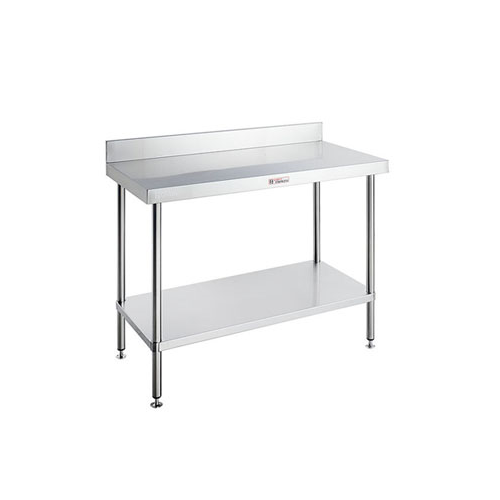Simply Stainless Work Bench with Splashback 600 Series