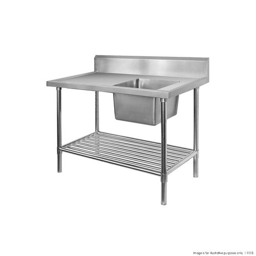 Modular Systems SSB7-1500R-A Single Sink Bench - Right Handed 1500 x 700 x 900mm