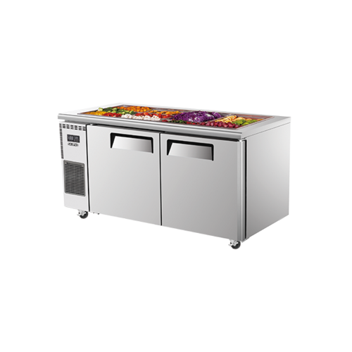 Skipio SSR15-2 Salad Prep Buffet Table - 2 Doors
