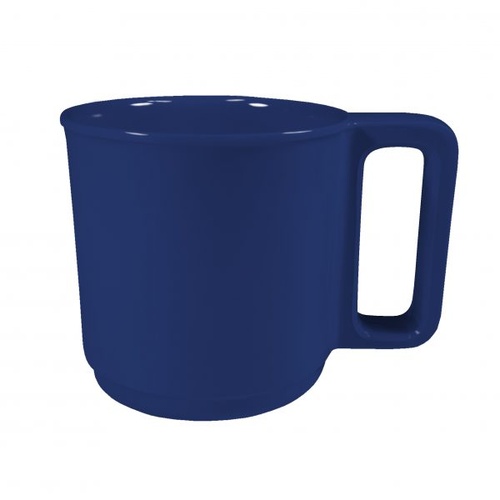 Superware Melamine Dark Blue Mug Stackable 350ml (Box of 12)