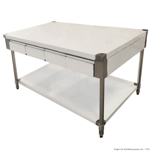Modular Systems SWBD10-1500 Workbench with 3 Drawer (each side) and Under shelf 1500 x 1000 x 900mm