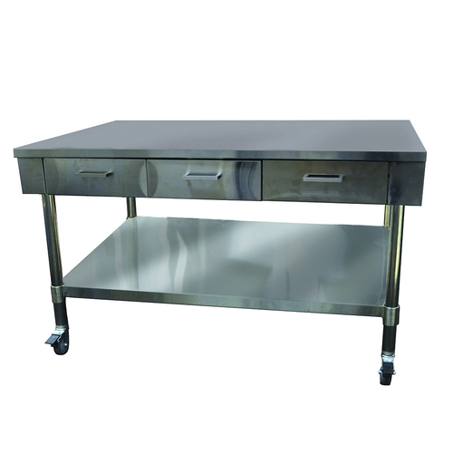 Modular Systems SWBD8-3 Workbench with 3 Drawer and Under shelf 1220 x 850 x 500mm