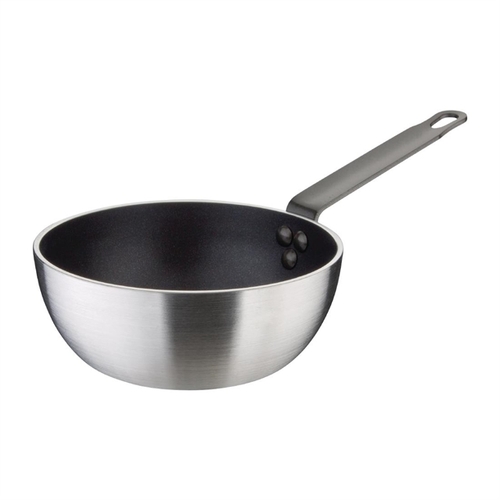 Vogue Non-Stick Aluminium Flared Sauté Pan 200mm