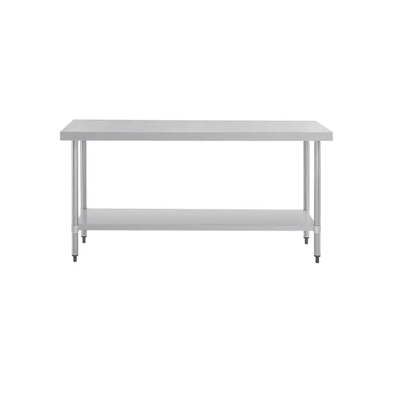 Vogue Stainless Steel Prep Table 1800x600x900mm