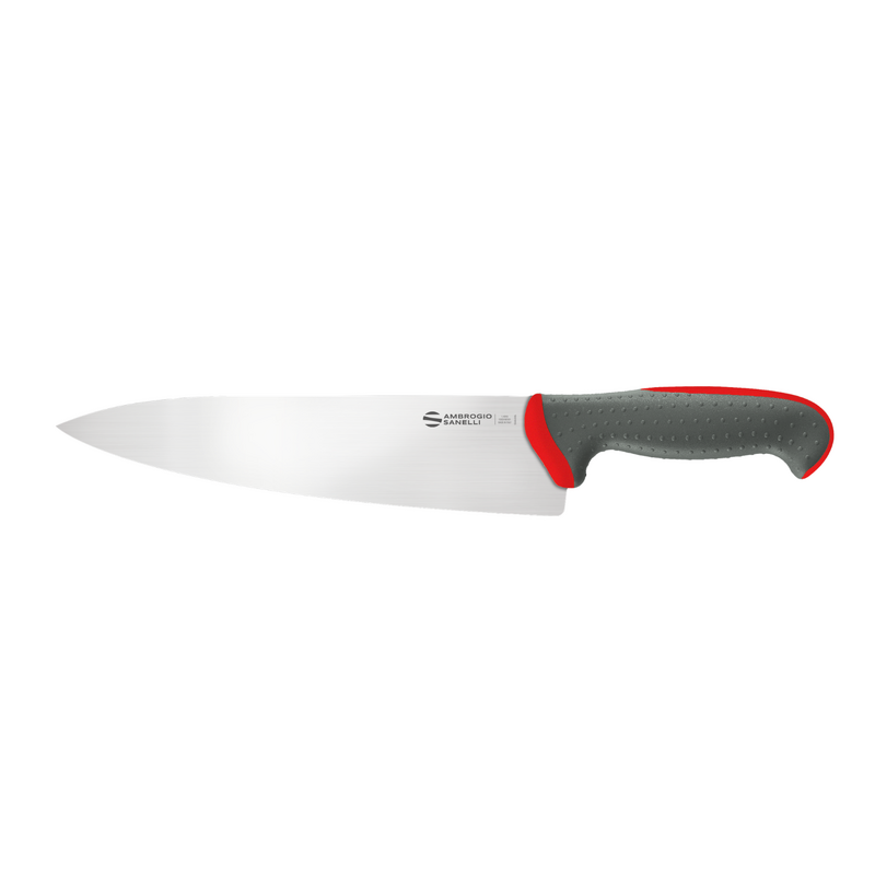 Ambrogio Sanelli Tecna Chef Knife - 240mm Red