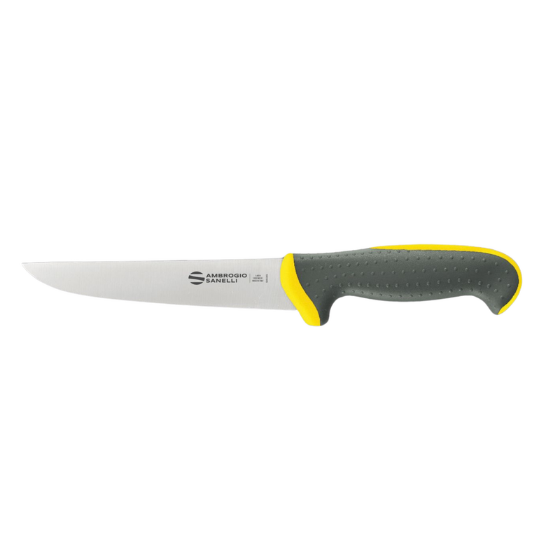 Ambrogio Sanelli Tecna Narrow Boning Knife - 160mm Yellow