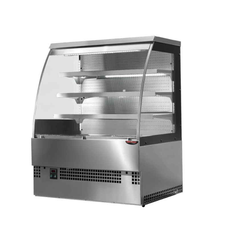 Tecnodom TDEVO-090S - Grab'n Go Self-Serve Curve Display - 1.41m²
