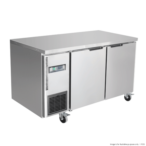Thermaster TL1200TN - Double Door Bench Fridge 1200 x 700 x 850mm 