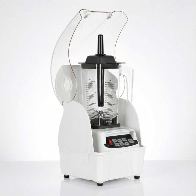 OmniBlend V Noise Guardian White Blender + White Shield