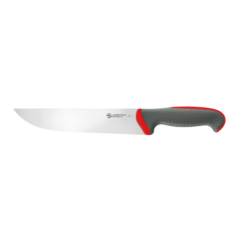 Ambrogio Sanelli Tecna Butcher Knife - 260mm Red