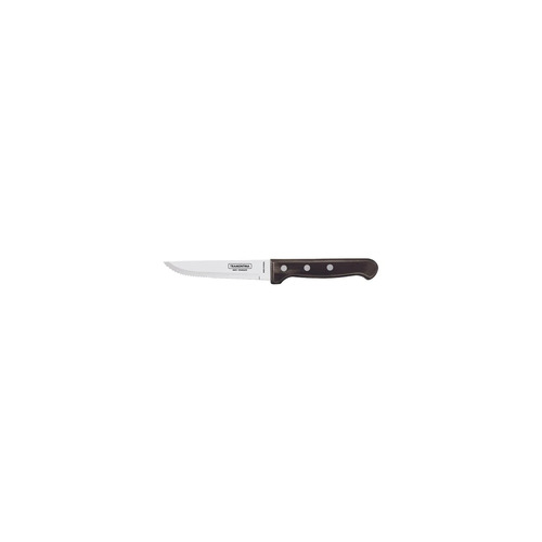 Tramontina Dynamic Steak Knife Serrated Narrow Blade Wood Handle 127mm (Box of 12)