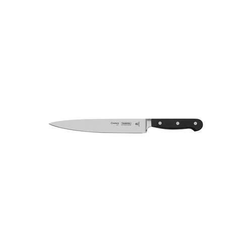 Tramontina Century Carving Knife Curved Black Handle - 200mm