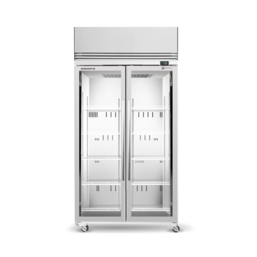 Skope TMF1000N-A - 2 Glass Door Display or Storage Freezer