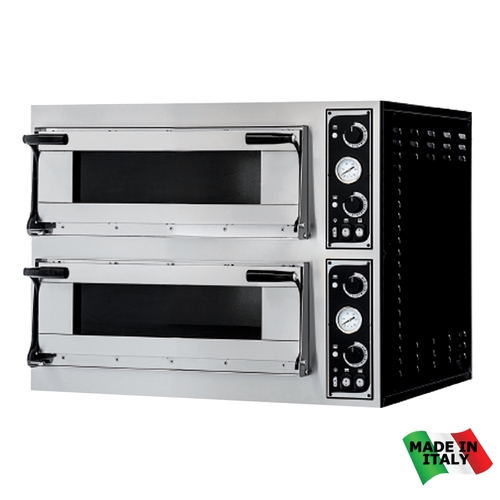 PrismaFood TP-2 - Double Deck Electric Deep Pizza Oven 
