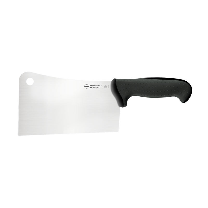 Ambrogio Sanelli Tecna Cleaver - 160mm Black