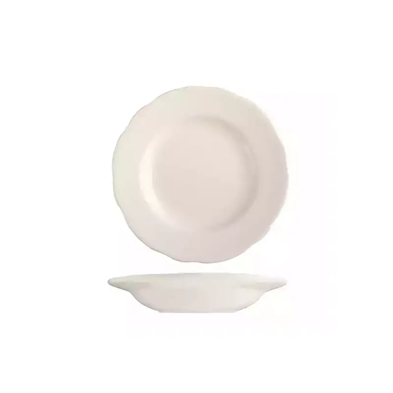 Tuxton Shell Soup Plate / Bowl 225mm (Box of 24)