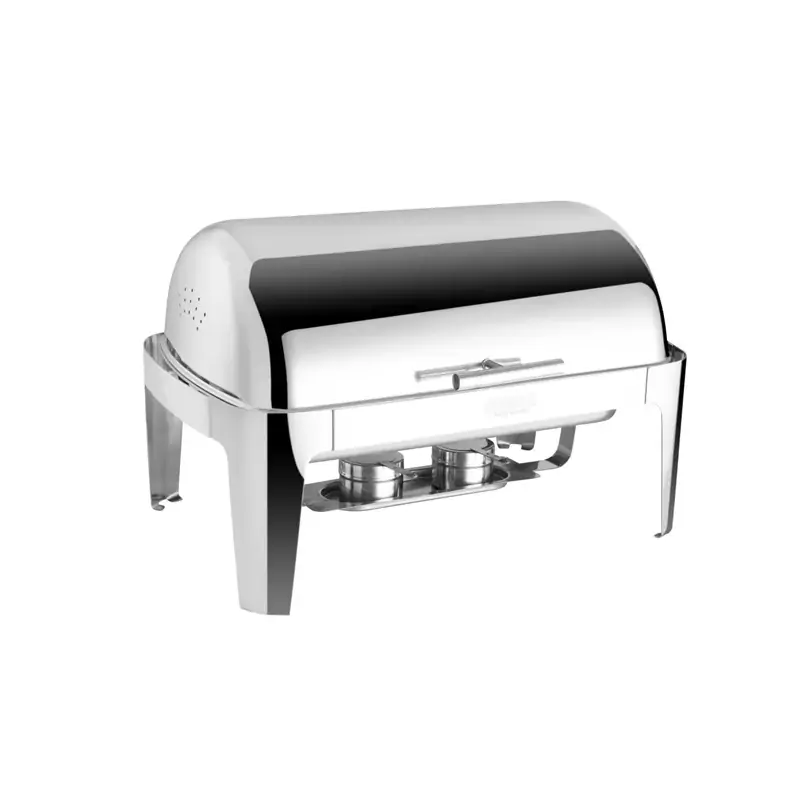 Madrid Deluxe Roll Top Chafer Set GN 1/1 9Ltr