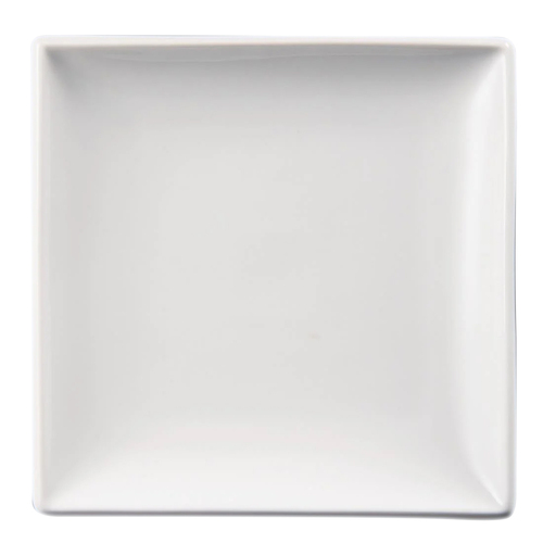 Olympia Whiteware Square Plate - 240mm (Box of 12)