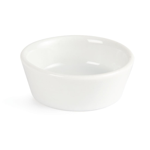 Olympia Whiteware Sloping Edge Bowl - 50mm (Box of 12)