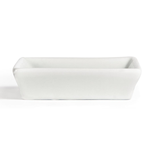 Olympia Whiteware Mini Dish Flat Square White 8x8x2cm (Box of 12)