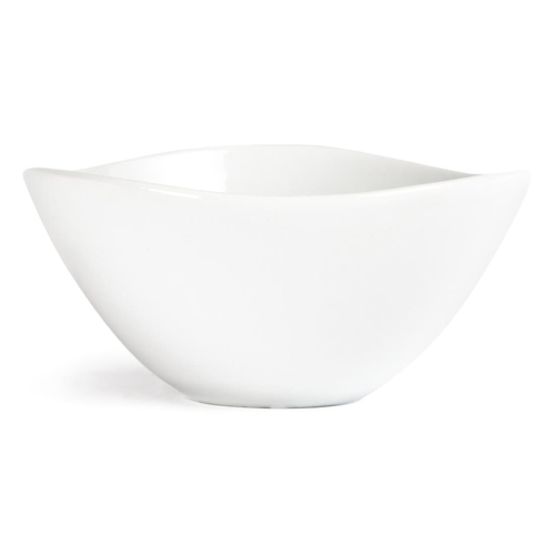 Olympia Whiteware Wavy Bowl White - 150mm (Box of 12)