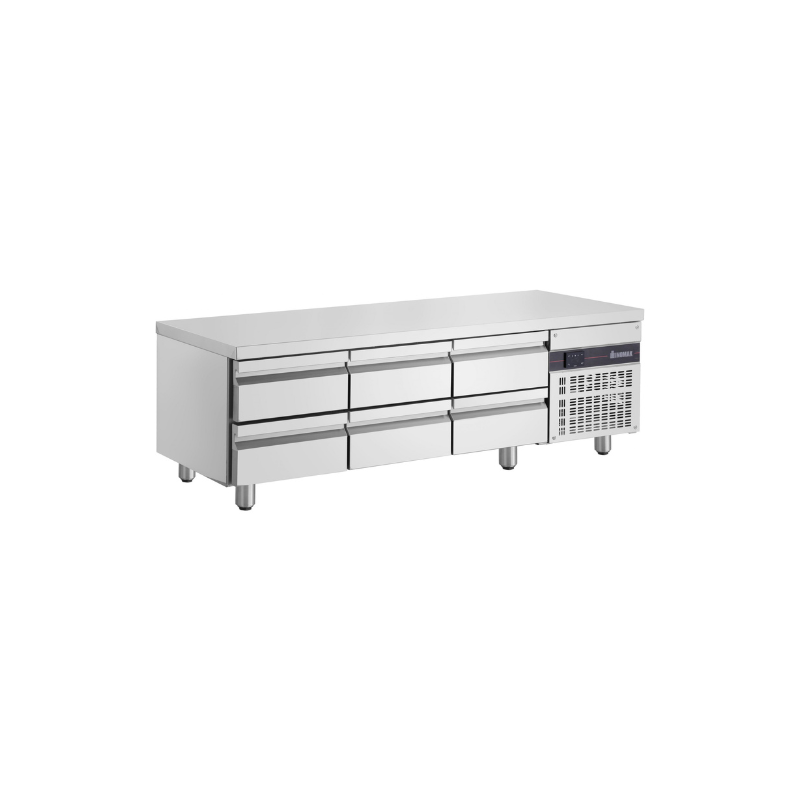 Inomak UBI71790LB Low Boy Underbench Fridge - 1790mm