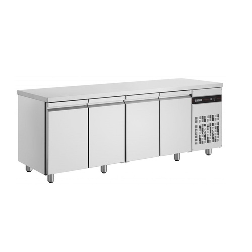 Inomak UBI7224 - 4 Door Solid Underbench Fridge - 2240mm
