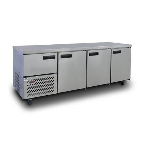 Anvil UBS2400 - 3 1/2 Door Underbench Fridge