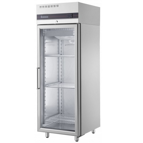 Inomak UFI1170G Single Glass Door Upright Fridge - 654 Litres