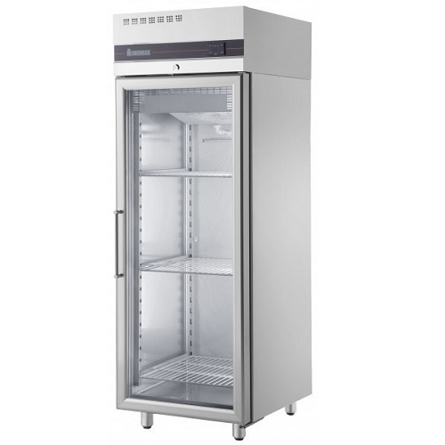 Inomak UFI2170G Single Glass Door Upright Freezer - 654 Litres