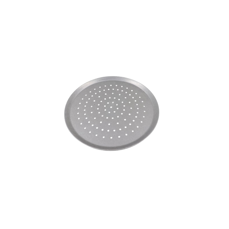 Pizza Tray Aluminium - Perforated 9"