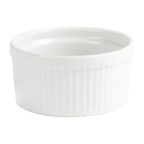 Olympia Whiteware Souffle Dish 105mm (Box of 6)