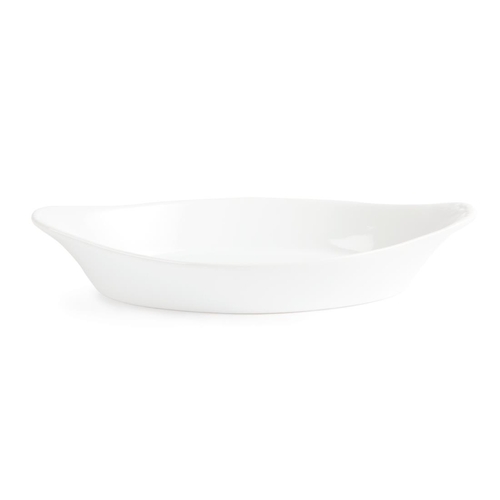 Olympia Whiteware Oval Eared Dishes 262x141mm (Box of 6)