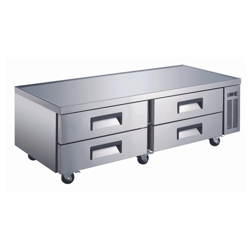 FED-X XCB-72 - Chef Base Refrigeratied Drawer Bench 453 Litres