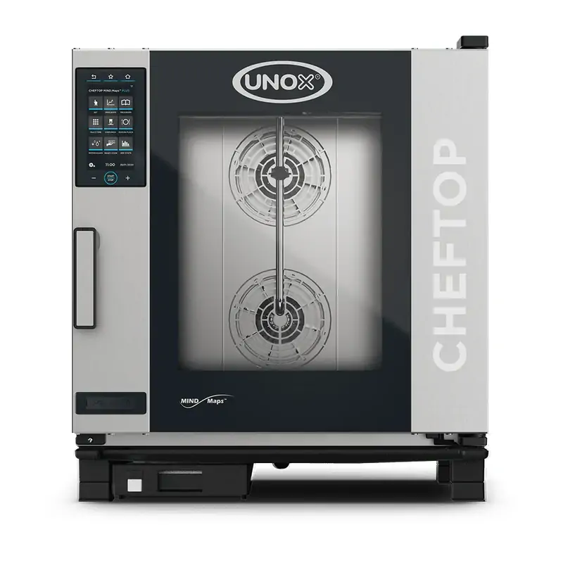 Unox XEVC-0711-GPLM-MS ChefTop Mind Maps PLUS 7 Tray Gas Combi Oven