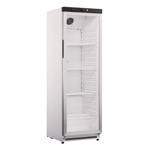 FED-X XR400SG - Stainless Steel Upright Static Display Fridge