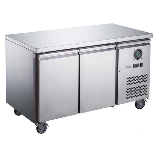 FED-X XUB6F13S2V - Two Door Bench Freezer 1360mm