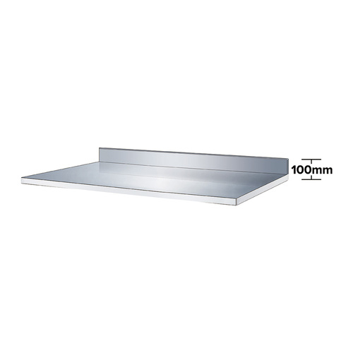 FED-X XUB72-WBB - Splash Back Top Panel for X Range 2 Door 700mm Deep Underbench Unit 1360 x 700 x 140mm