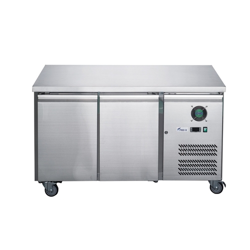FED-X XUB7C13S2V - Two Door Bench Fridge 1360mm