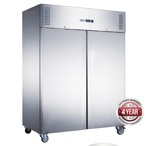 FED-X XURF1200SFV - Two Full Door Upright Freezer 1200L
