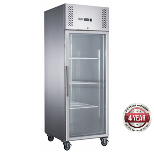 FED-X XURF600G1V - Full Glass Door Upright Freezer 600L
