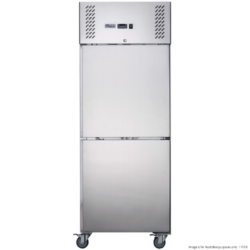 FED-X XURF600S1V - Two Door Upright Freezer 600L