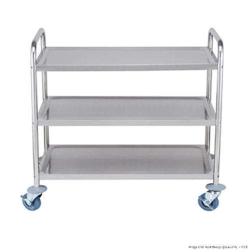 Modular Systems YC-103 S-S Trolley with 3 Shelves 855 x 535 x 940mm